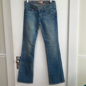 Paige premium denim bootcut jeans benedict canyon